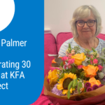 30th Work Annversary Hilary Palmer 150x150 - Hilary Celebrates 30 Years at KFA!