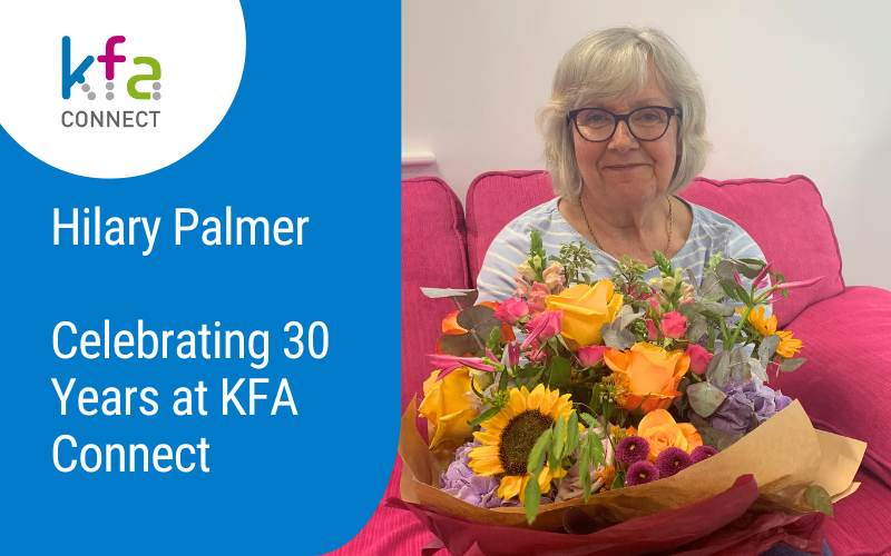 30th Work Annversary Hilary Palmer - Hilary Celebrates 30 Years at KFA!