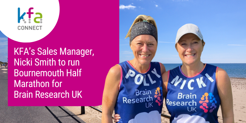 Nicki Smith Bournemouth Half Marathon Oct 2024 - KFA's Nicki Smith to run the Bournemouth Half-Marathon for Brain Research UK