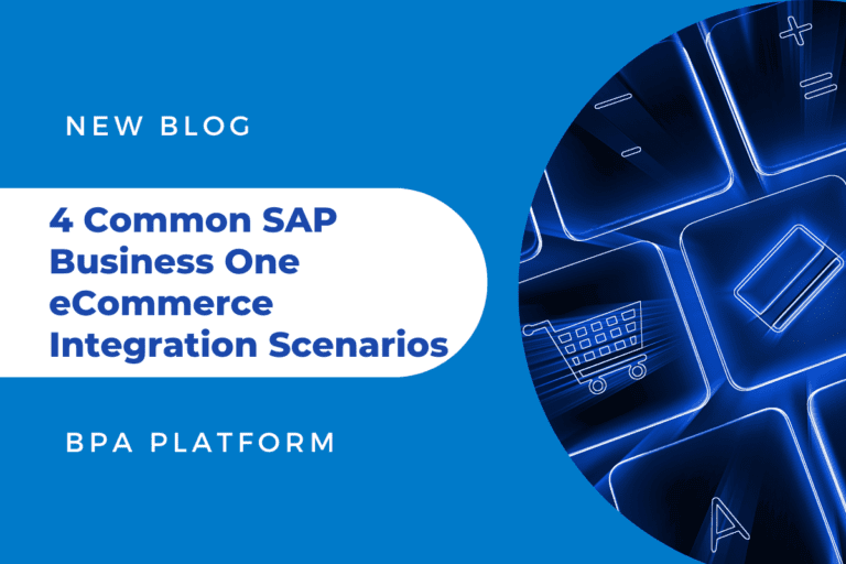 4 Common SAP Business One ECommerce Integration Scenarios - KFA